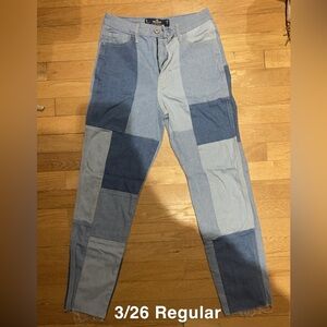 American Eagle Patchwork Jeans